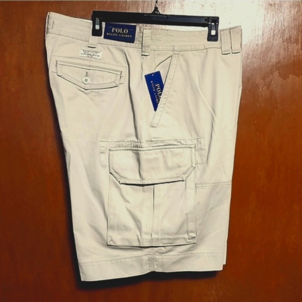 Polo by Ralph Lauren Beige Cargo Shorts